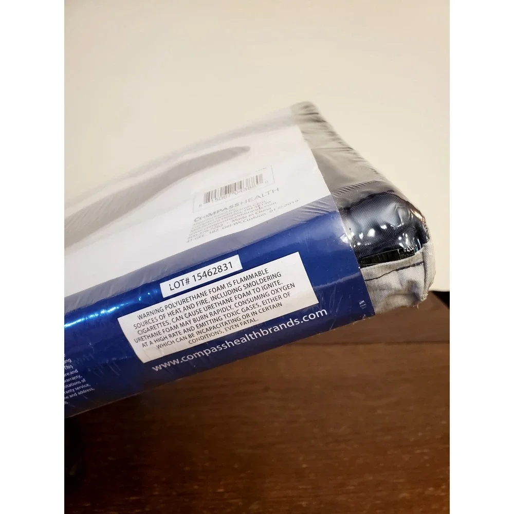 Meridian GEL-182 16x18x2 Gel Wheelchair‎ Cushion Water Resistant- Sealed